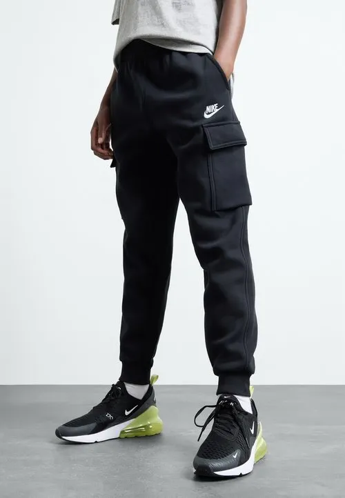 CLUB PANT UNISEX - Joggebukse - black/white