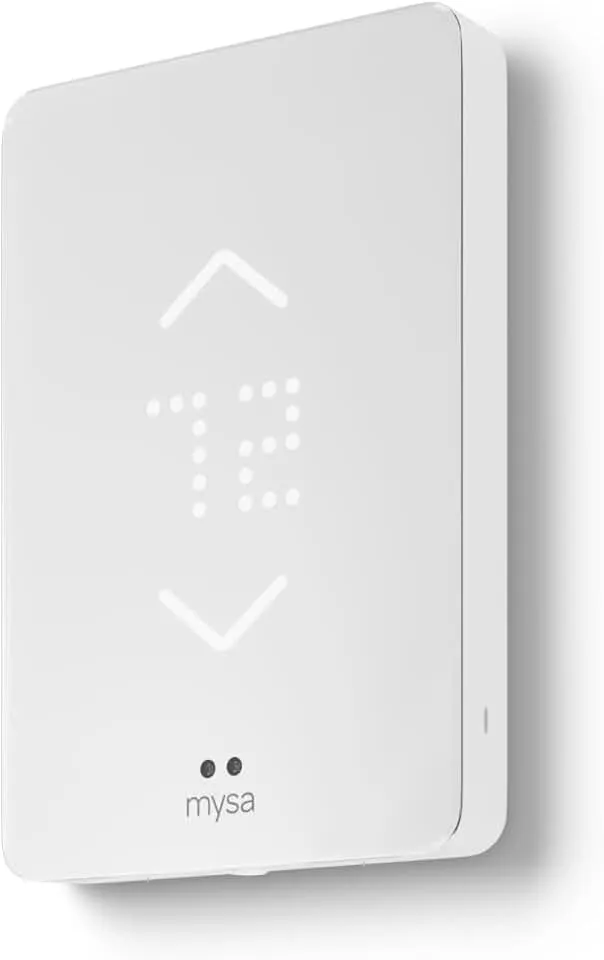 Mysa Smart Thermostat for Electric Baseboard Heaters 240V | Remote Control with 100% Free APP | Easy Install | HomeKit, Alexa, Google Home | Wi-Fi Programmable | Temp. & Humidity Alerts