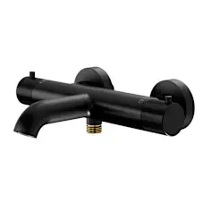 Grifo bañera Termostático Livie negro