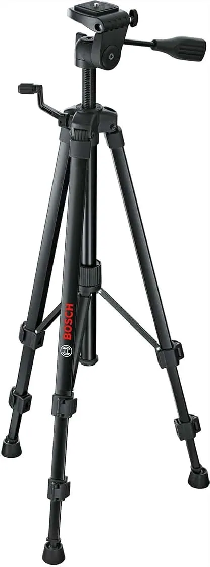 BOSCH BT 150 Compact Tripod with Extendable Height for Use with Line Lasers, Point Lasers, and Laser Distance Measures BOSCH BT 150 Compact Tripod with Extendable Height for Us…