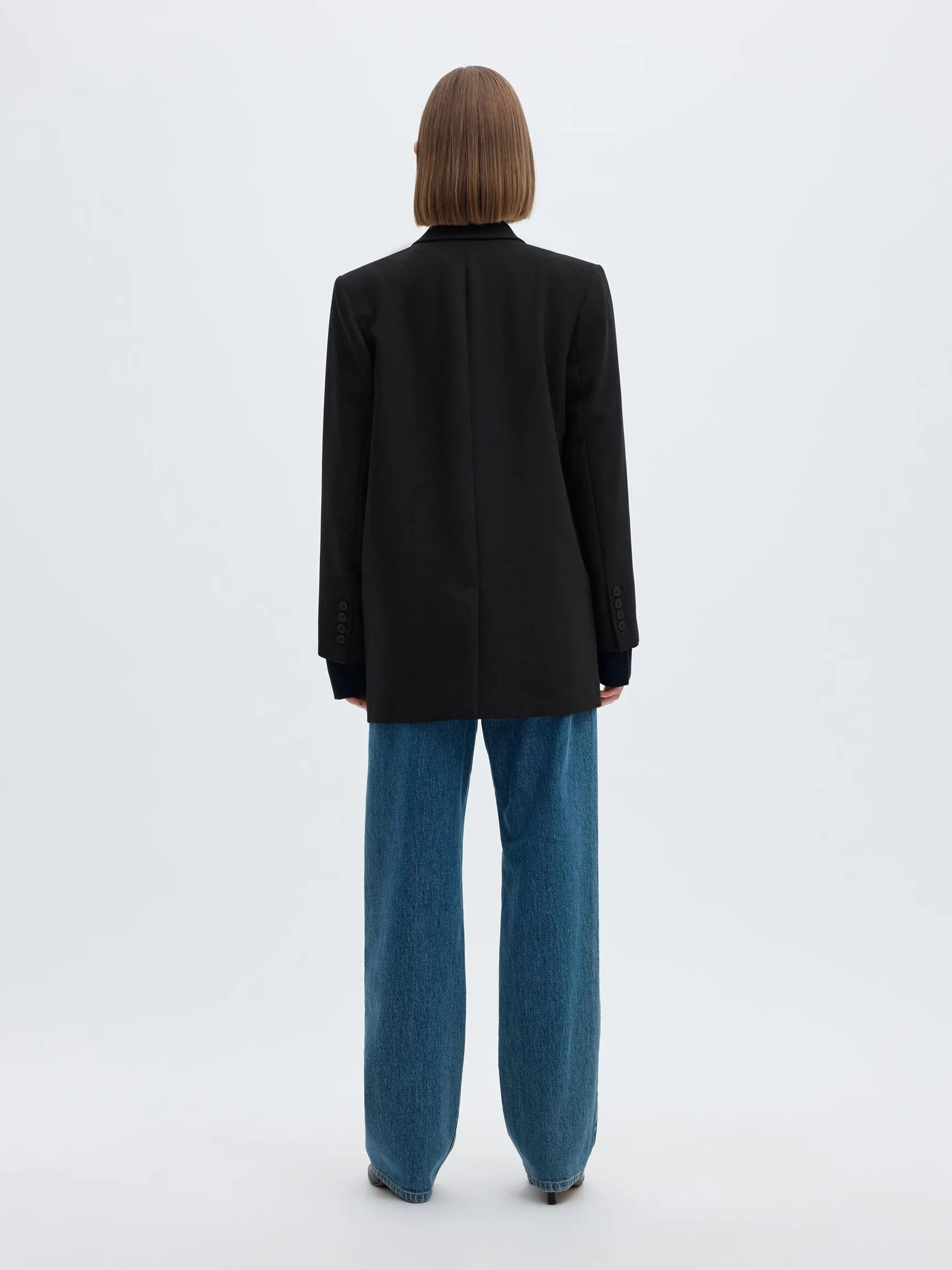 LANG AVSLAPPET PASSFORM ENKELTSPENT BLAZER