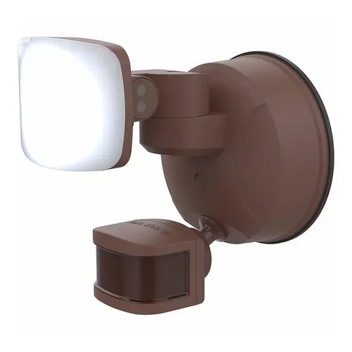 enbrighten 210° Smart LED Bronze 1400 Lumen Outdoor Security Flood Light