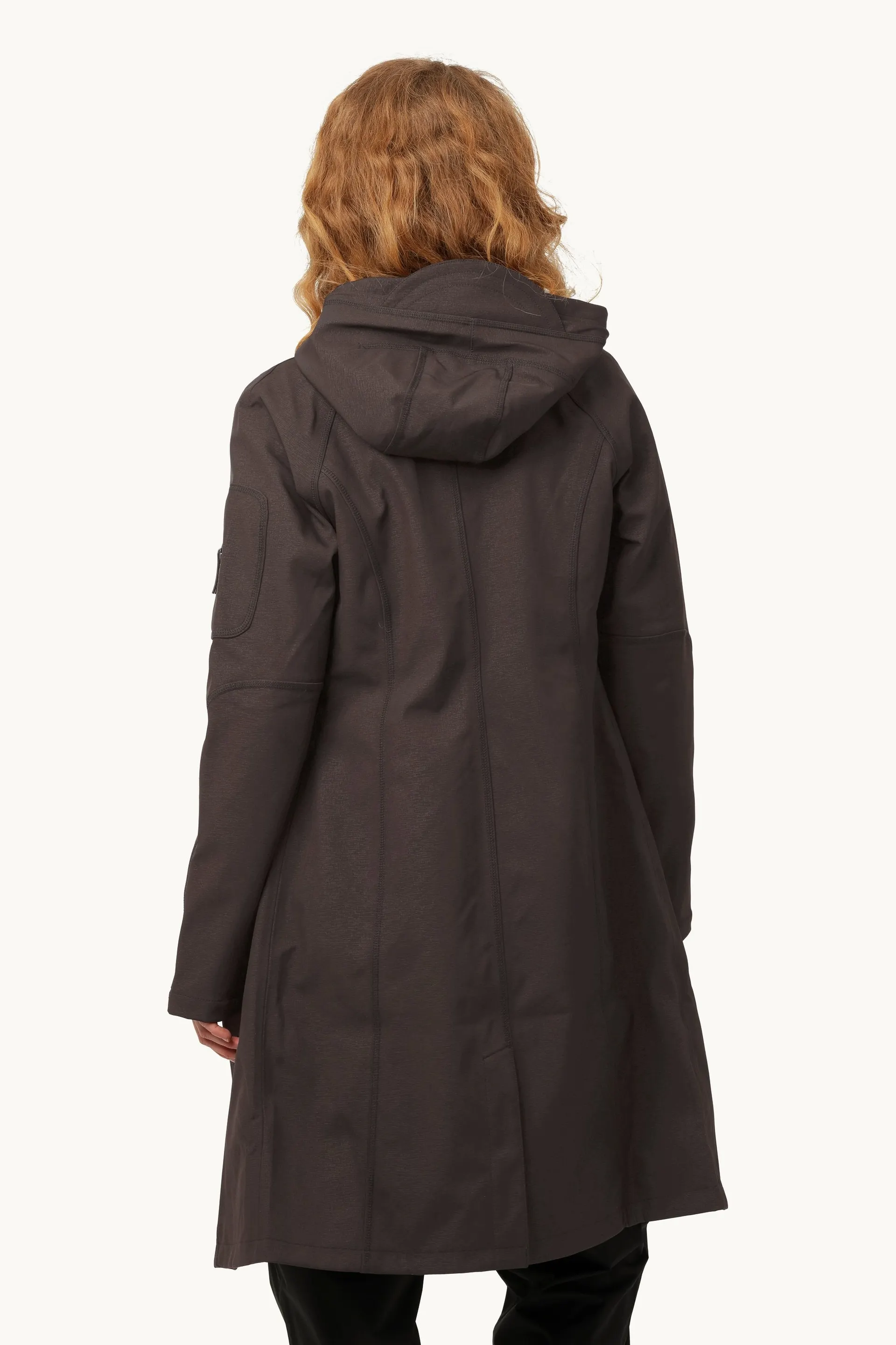 Long Softshell Raincoat