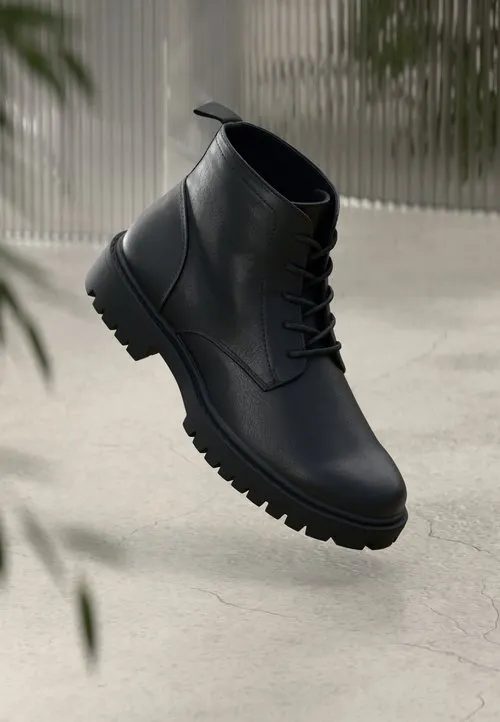 UNISEX - Snørestøvletter - black