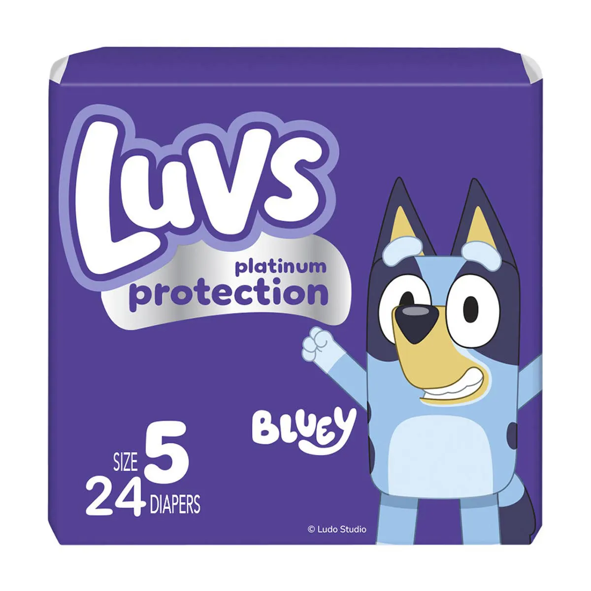 Luvs Platinum Protection Baby Diapers, Size 5 (27+ lbs), 24 ct