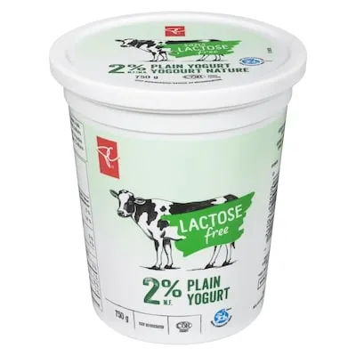 Lactose Free Plain 2% M.F. Yogurt