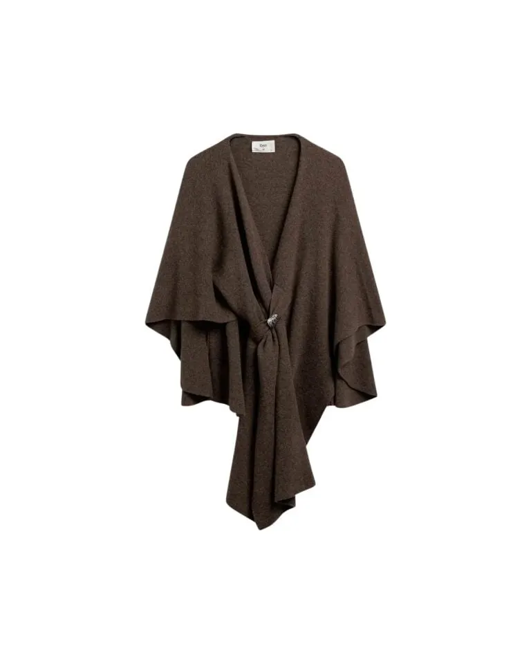 Vail Merino Shawl - Brun