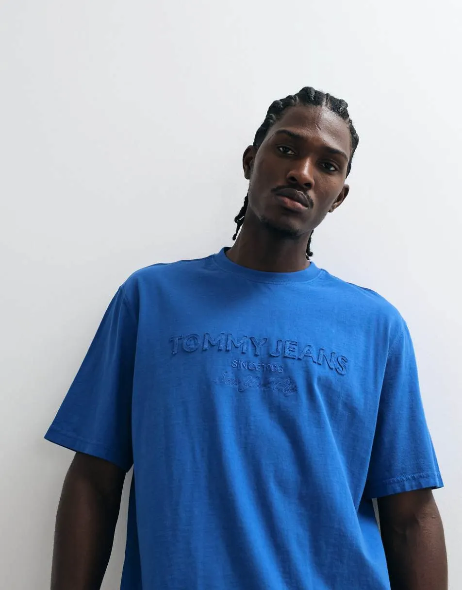 Tommy Jeans 90s new classic t-shirt in blue