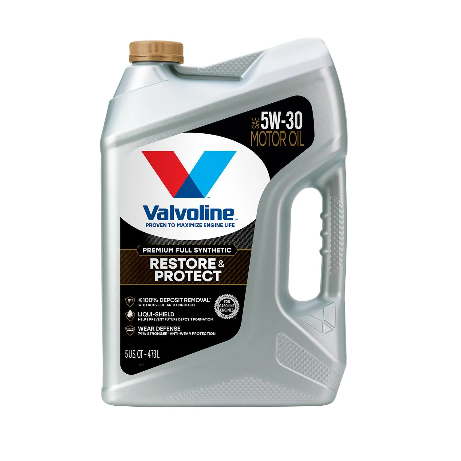 Valvoline Restore and Protect Full Synthetic 5W-30 Motor Oil 5 Quart