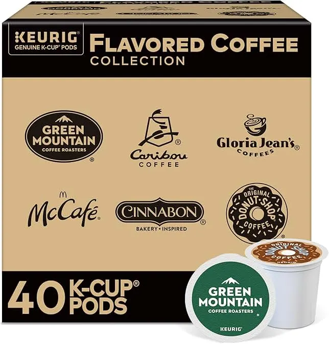 Keurig® Flavored Coffee Variety Pack, Keurig Single Serve K-Cup Pods, 40ct