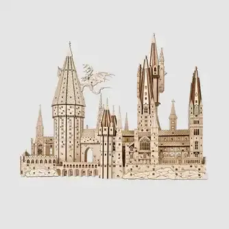 Ugears Hogwarts Castle Wooden Model