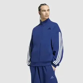 adidas Mens Kit 3 Stripes Track Jacket