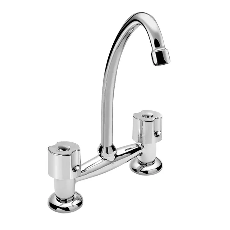 Grifería Cocina Bimando Cromado Malba Peirano