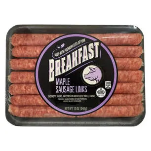 Maple Breakfast Sausage Links, 12 oz