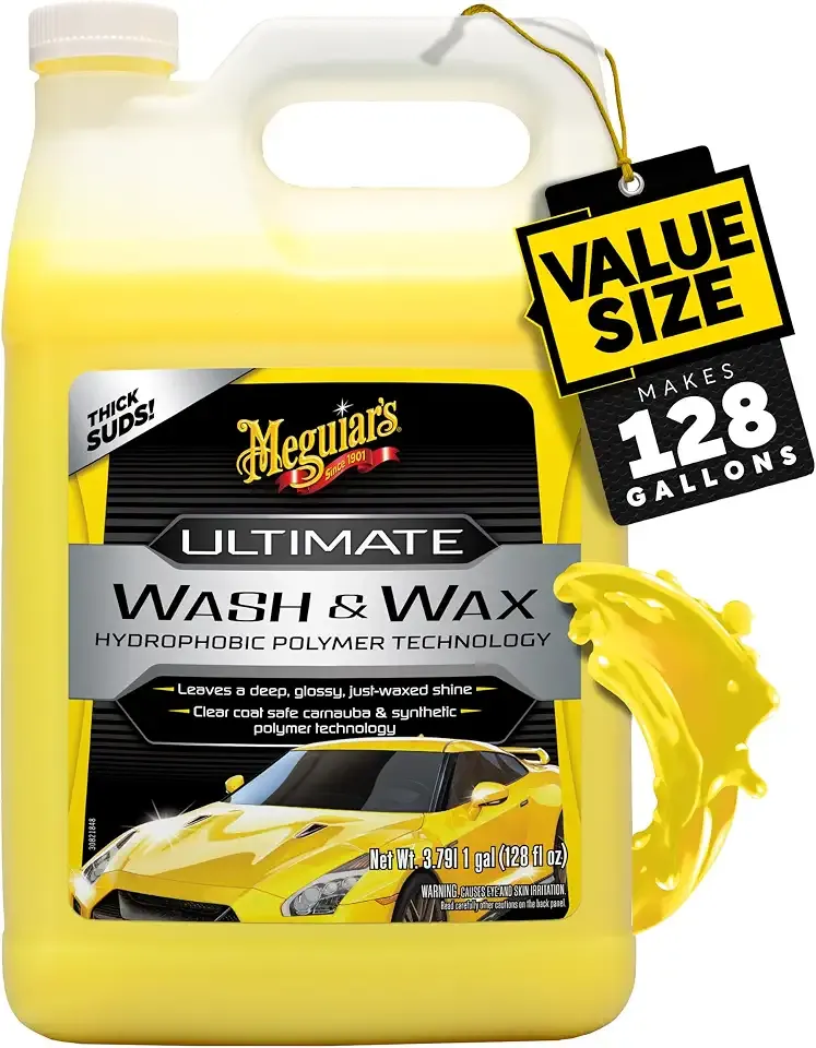 Meguiar's Ultimate Wash and Wax, 128 oz