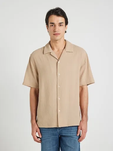 Just Jeans Relaxed Textured Shirt