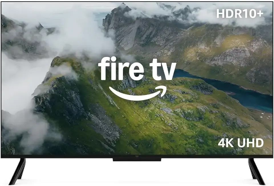 Amazon Fire TV 43" 4-Series (newest model), 4K Ultra HD smart TV with Alexa Remote, HDR10+, fast processor, Dolby Audio, Ambient Experience, free and live TV