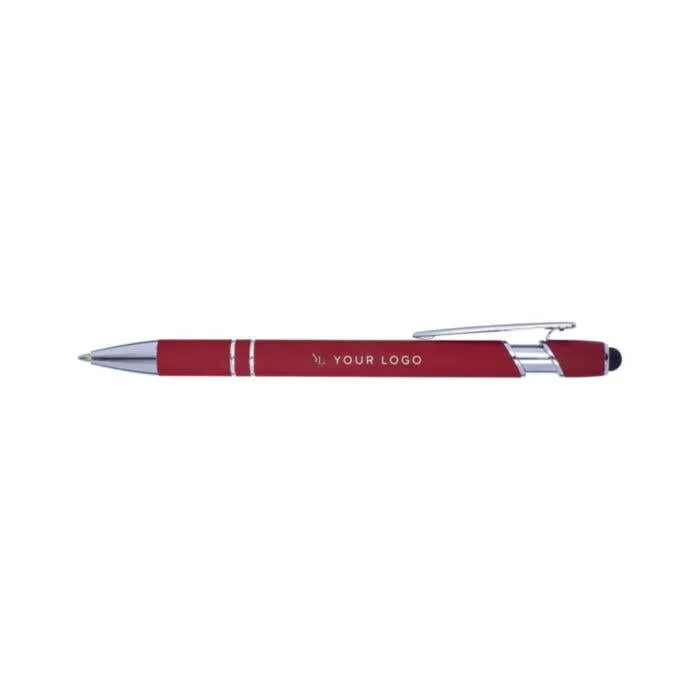 Stylus pen Kenny | Aluminium | Rubberen afwerking