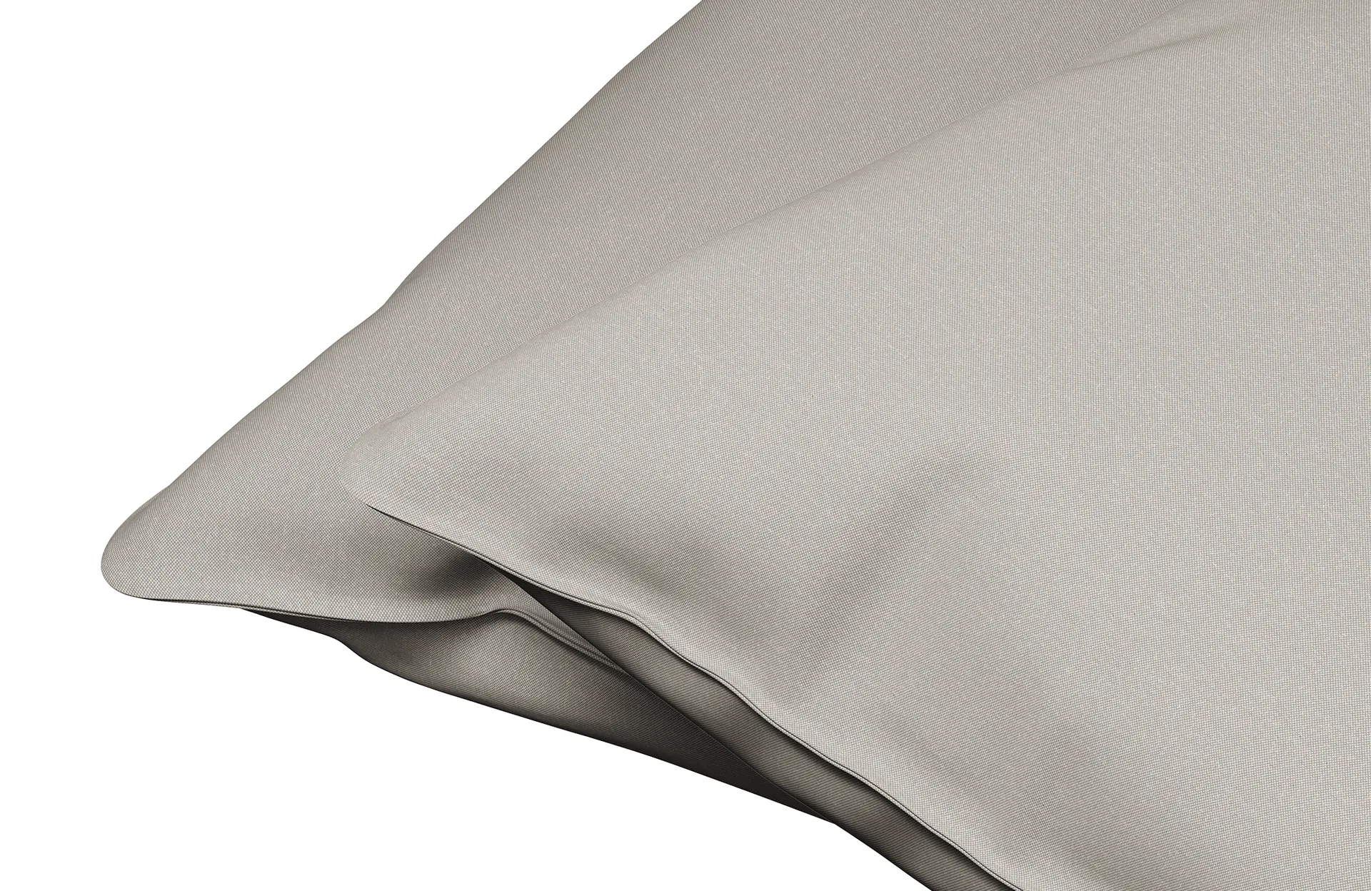Dixxius Kussenslopen Excellent Percale Katoen Sand (set van 2)
