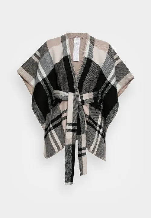 Anna Field Cape - black/white