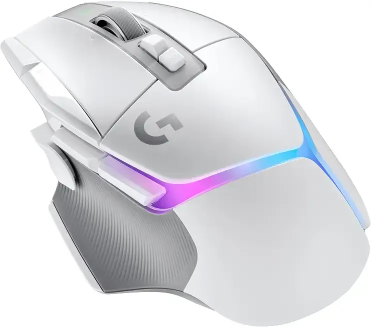 Logitech G502 X Plus Wireless RGB Gaming Mouse - White