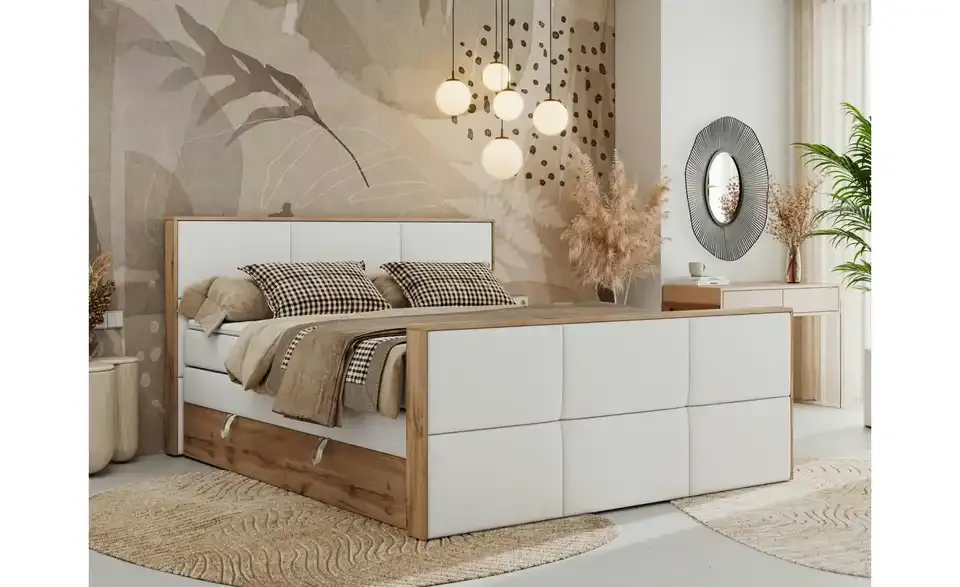 Boxspringbett mit Bettkasten Albero 2 King Duo