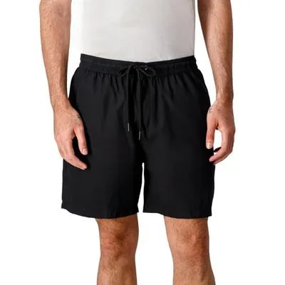 Short Hummo Hombre Diseño Liso Negro