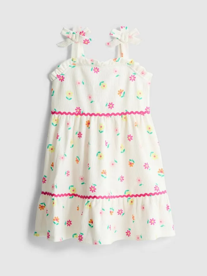 18 mois–8 ans | Robe froncée texturée