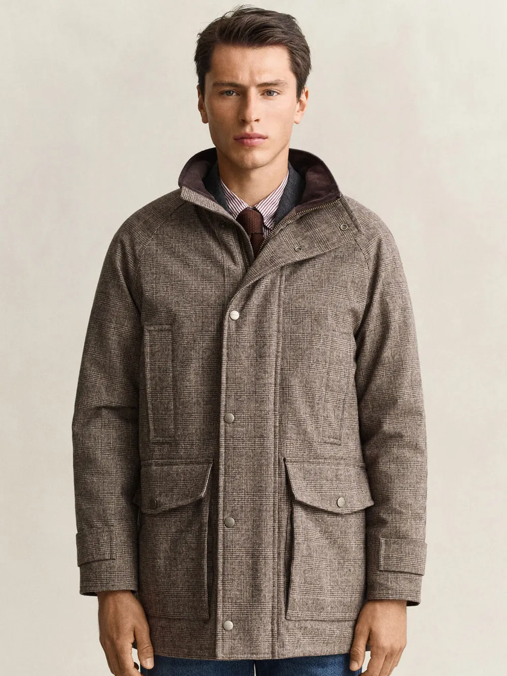 Wool Blend Double Decker