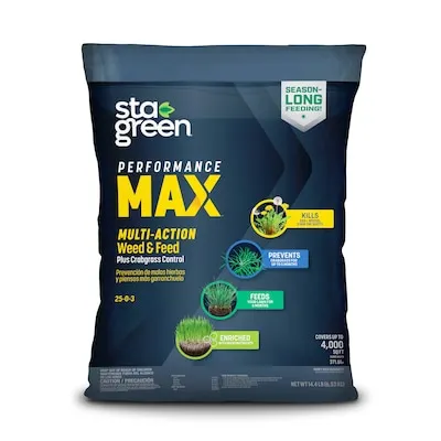 Performance Max 14.4-lb 4000-sq ft 25-0-3 Weed Feed Fertilizer