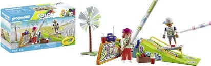 SKATEURS AVEC RAMPE - 71515