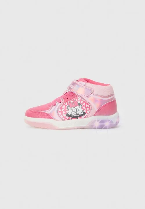 MINNIE MOUSE BLINKING SHOES - Høye joggesko - pink