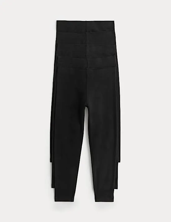 5er-Pack Leggings mit hohem Baumwollanteil (2–8 J.)