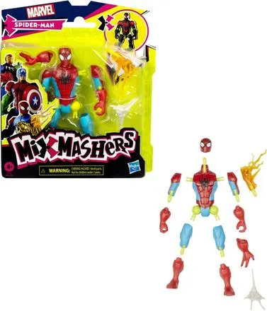 MIX MASHERS - SPIDER MAN - FIGURINE SPIDER MAN