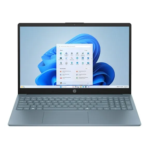 HP 15.6 inch Win 11 Laptop Intel Processor N200 4GB RAM 128GB UFS Moonlight Blue (12-mo. Microsoft 365 included)