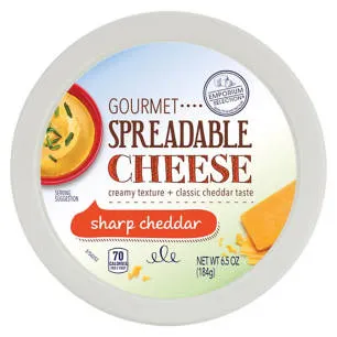 Sharp Cheddar Cheese Spread, 6.5 oz
