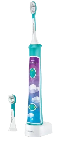 Philips Sonicare for Kids - elektrický zubní kartáček zelená
