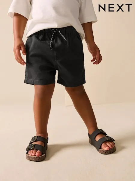 Black Pull On Shorts (3mths-7yrs)