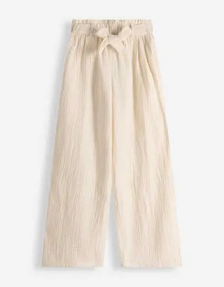 Pantaloni - Mussola - Beige