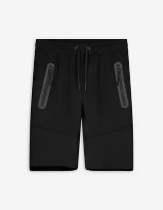 Bermuda - Relaxed Fit - nero