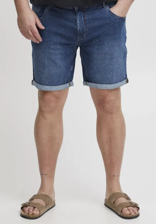 BHJOEL PLUS SIZE - Jeansshorts - medium blue denim