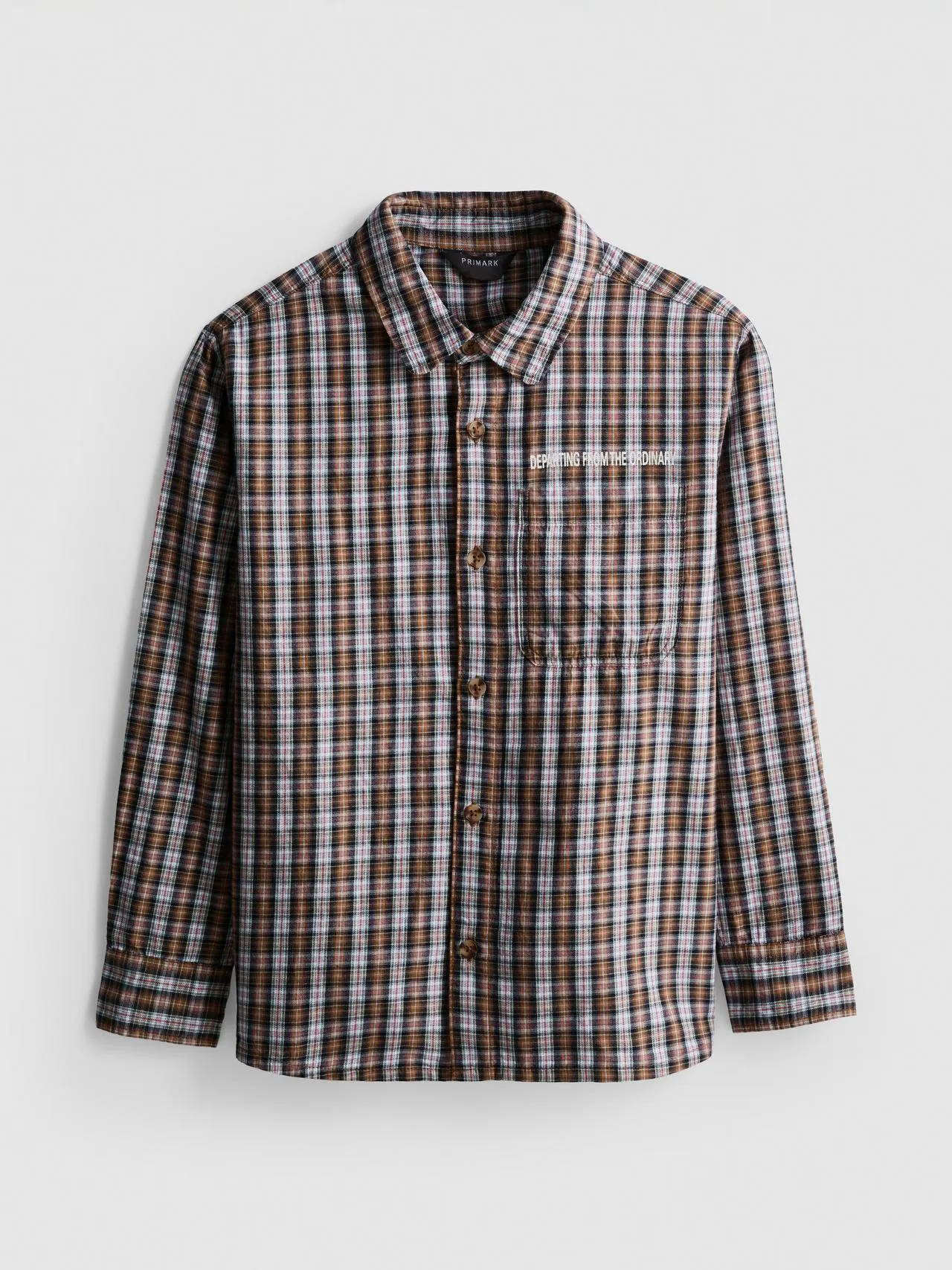 7–15 ans | Chemise imprimée à manches longues