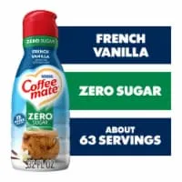 Coffee mate Zero Sugar French Vanilla Flavored Liquid Coffee Creamer