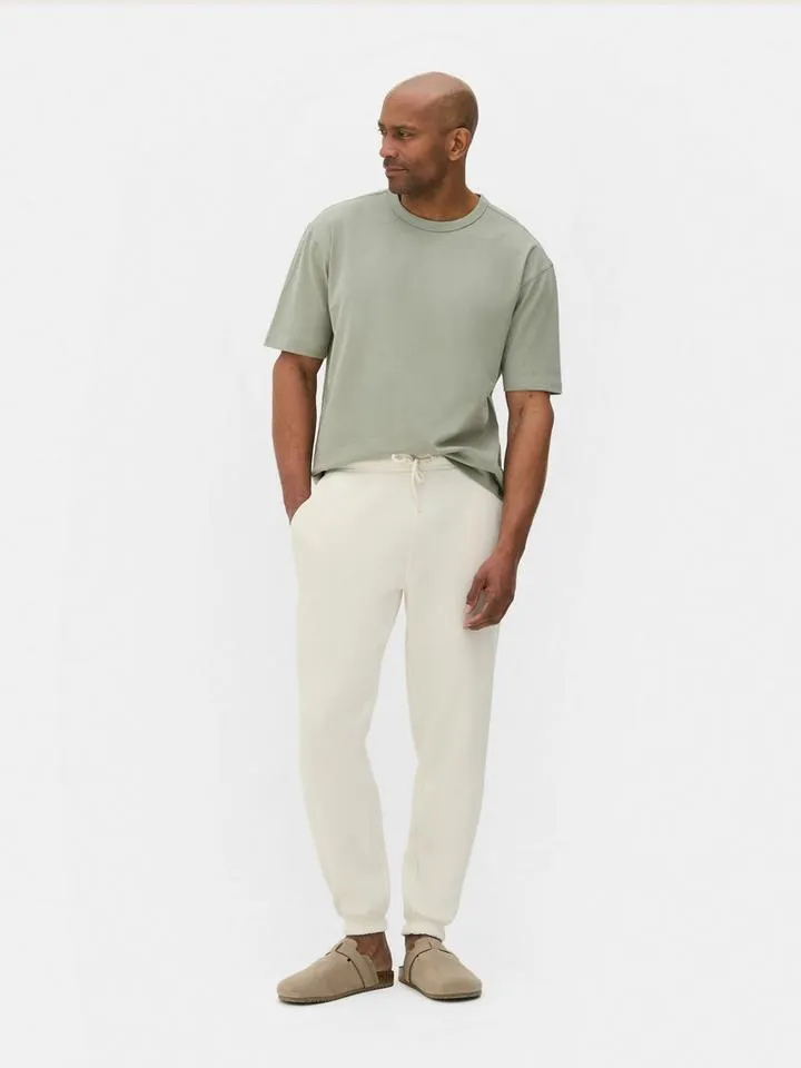 Bas de jogging à revers et cordon de serrage