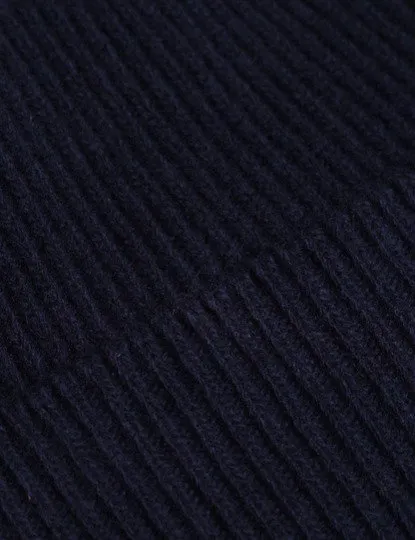 Fishtail Marina Beanie Navy