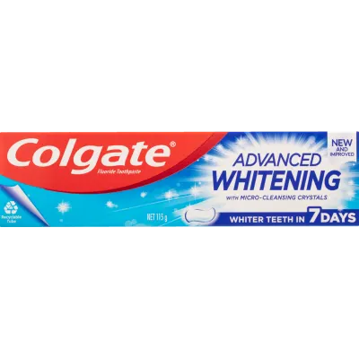 Colgate Toothpaste Total Original/Max Fresh/Advanced Whitening 115g/Plax Mouthwash 500ml/360 Toothbrush