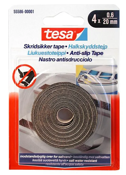 TAPE ANTISKLI STRIPS A60CM SORT