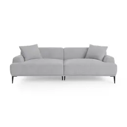 Brosa Seta 4 Seater Sofa (Gainsboro Grey)
