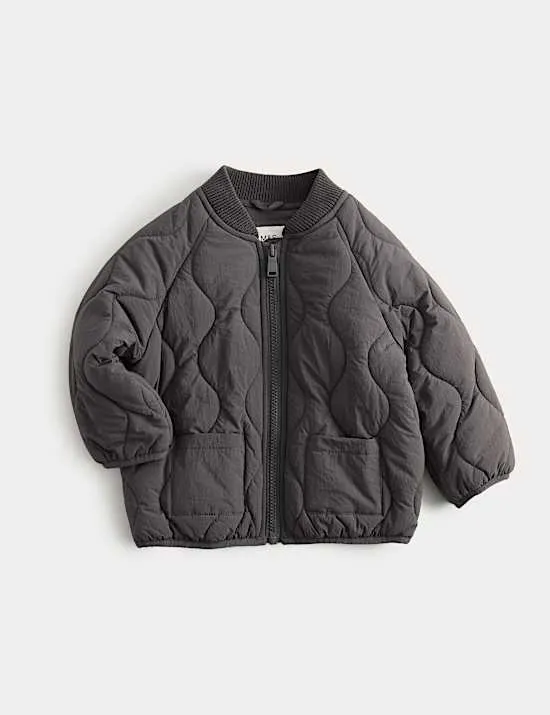 Wattierte, leichte Jacke (0 Monate–5 Jahre)
