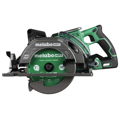 Metabo HPT® 36-Volt Cordless Brushless 7-1/4" Rear Handle Circular Saw Kit